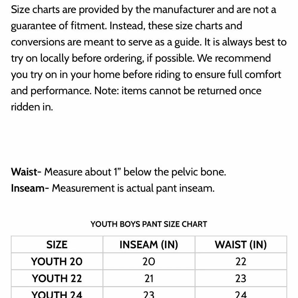 Kids Fly Racing Pants - Picture 6 of 6